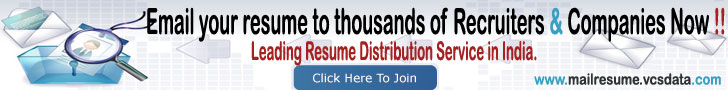 Resume Distribution Service - Email Resume Now !